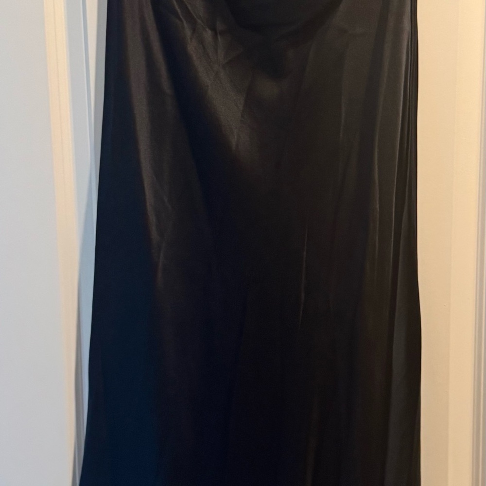 Quince Black Maxi Skirt